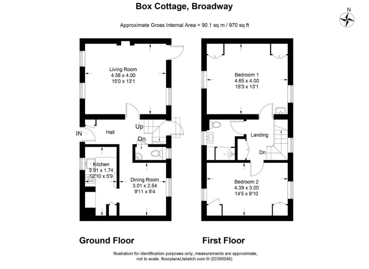 Box Cottage Broadway  Zewnętrze zdjęcie